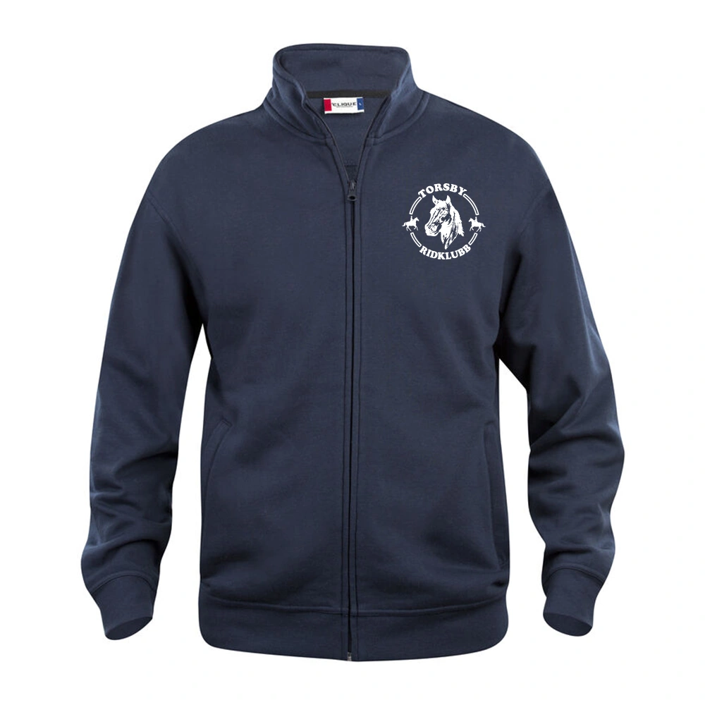 Basic Cardigan JR Mörk Marin