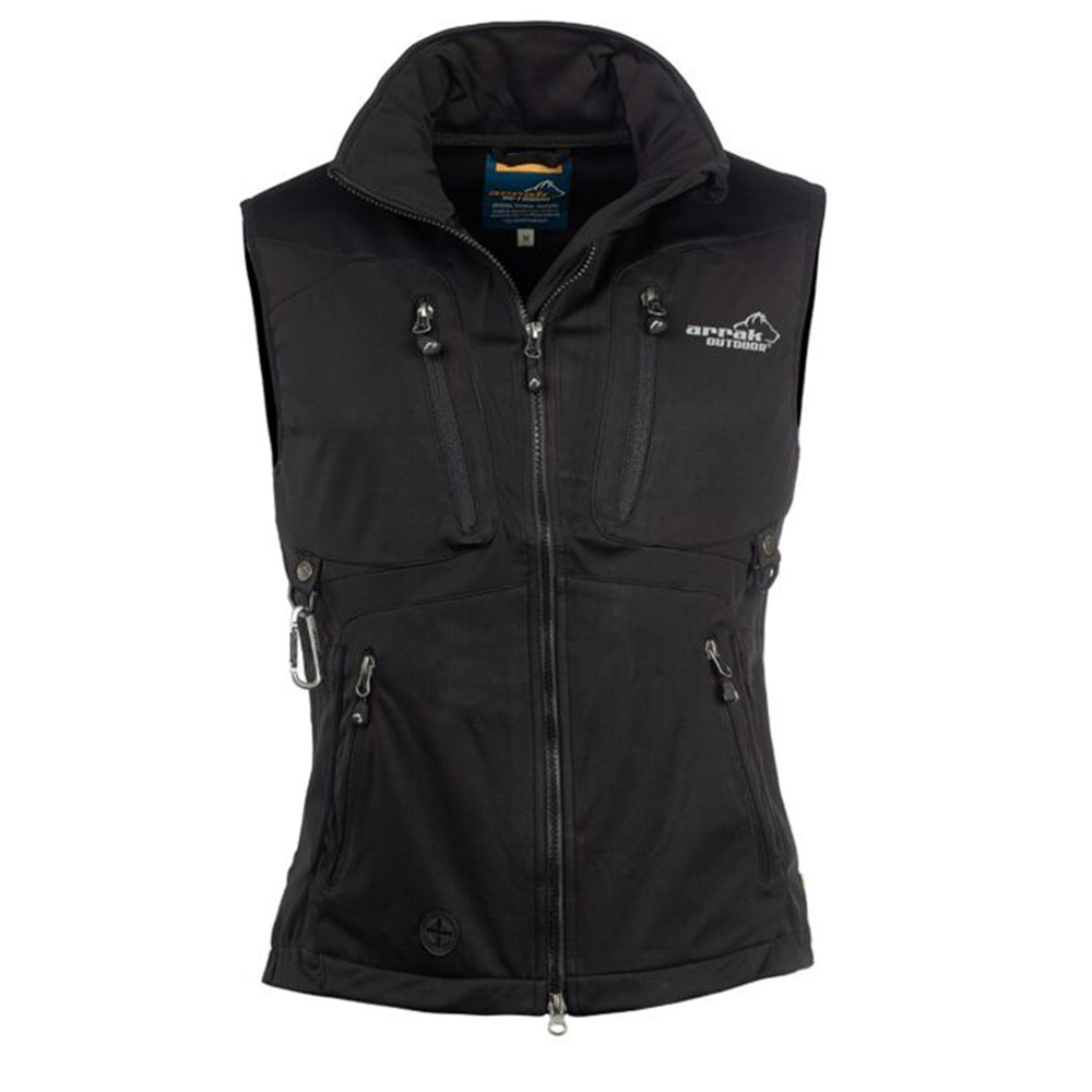 Softshellvest Acadia W Black
