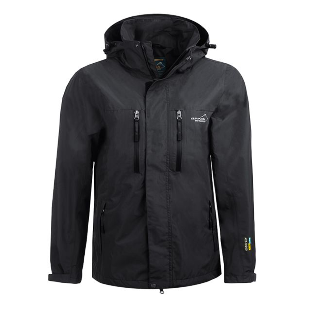 Arrak Rain jacket M Black