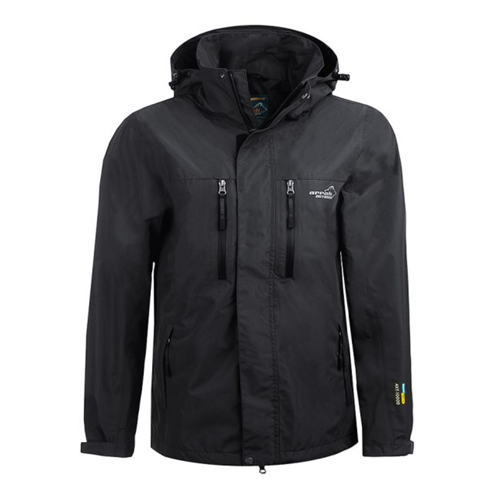 Arrak Rain jacket M Black