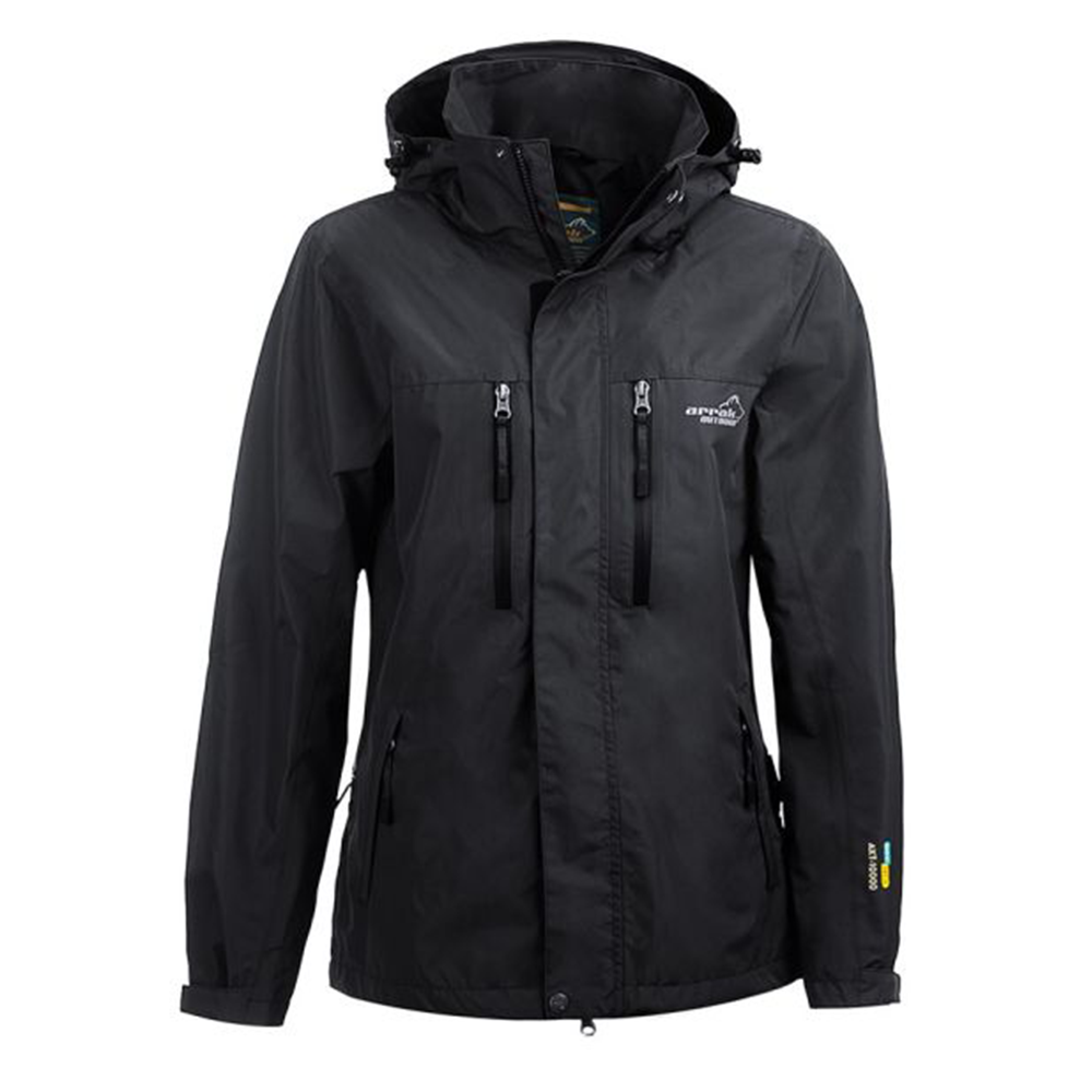 Arrak Rain jacket W Black