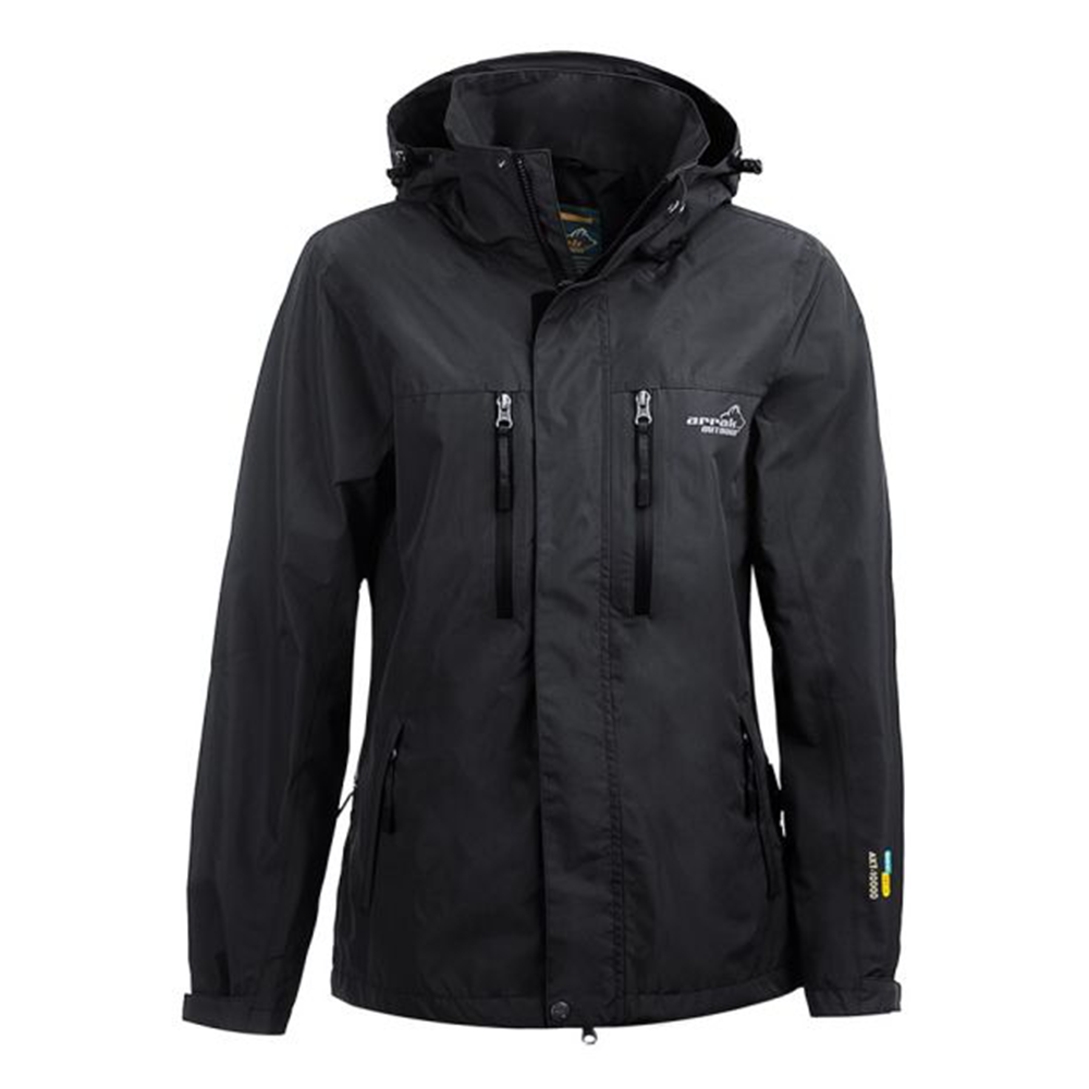 Arrak Rain jacket W Black