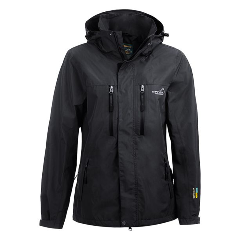Arrak Rain jacket W Black