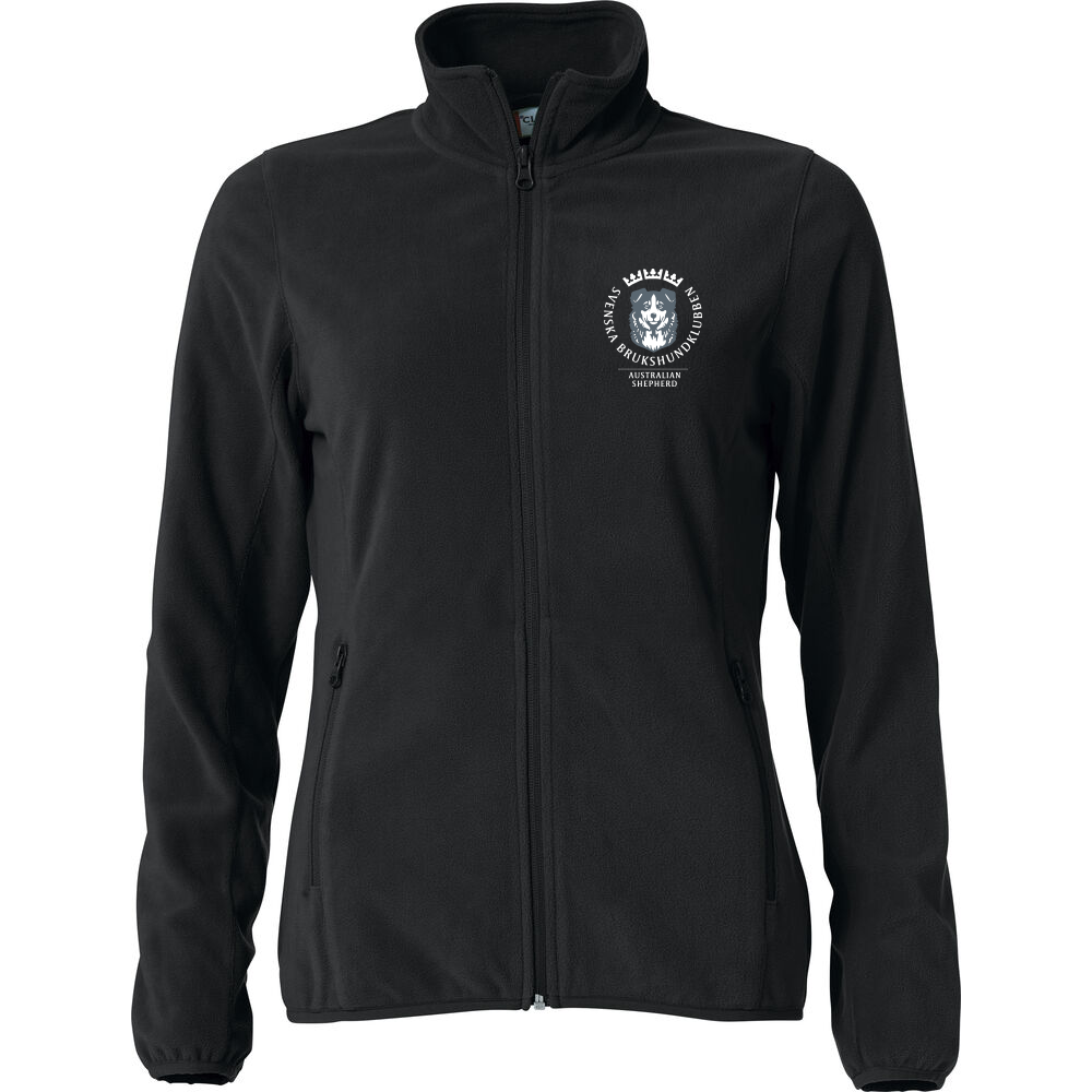Basic Microfleecejacka Dam Svart