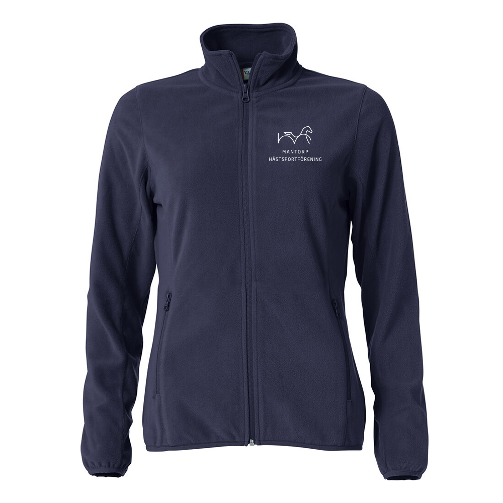 Basic Microfleecejacka Dam MörkMarin