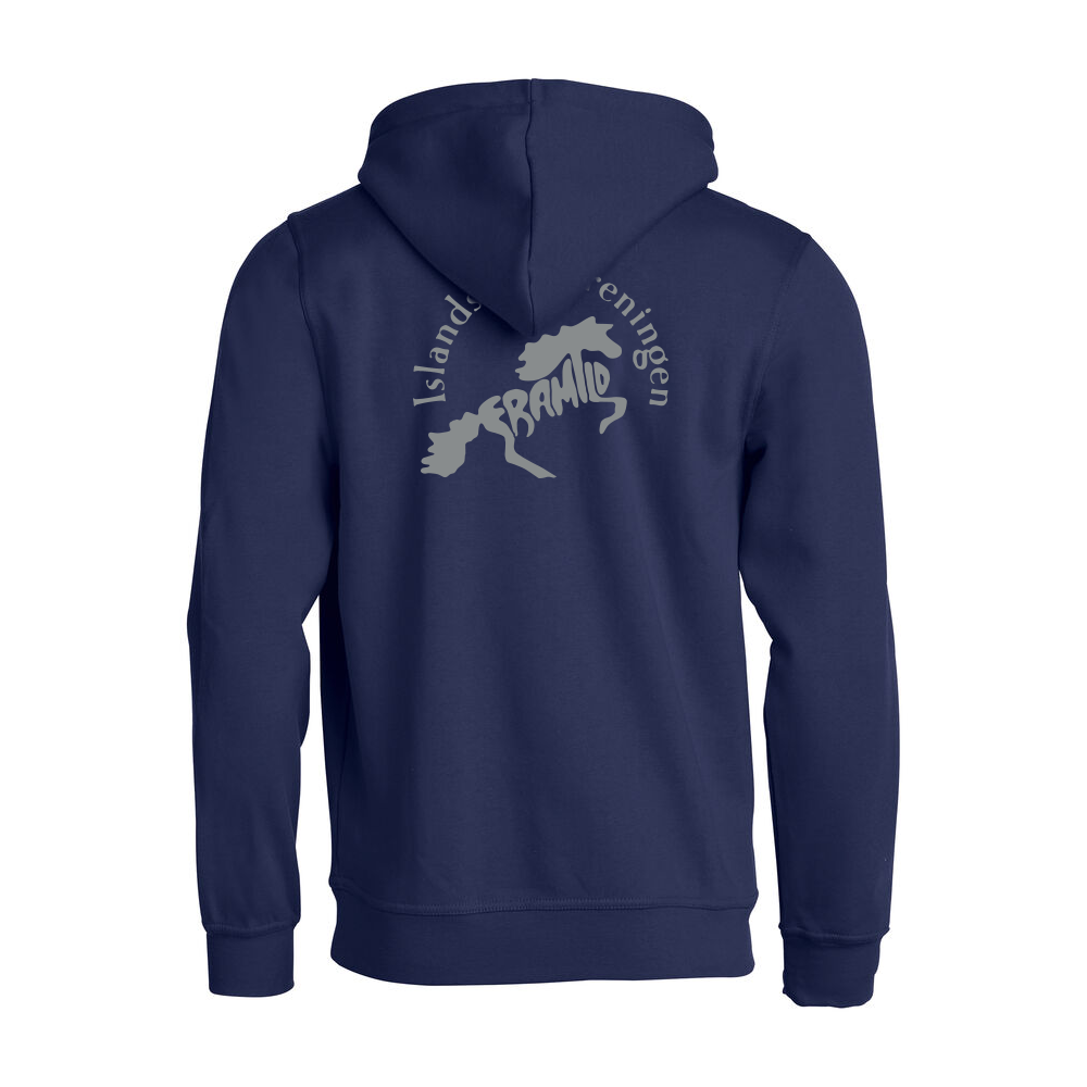 Basic Hoody JR Mörk Marin