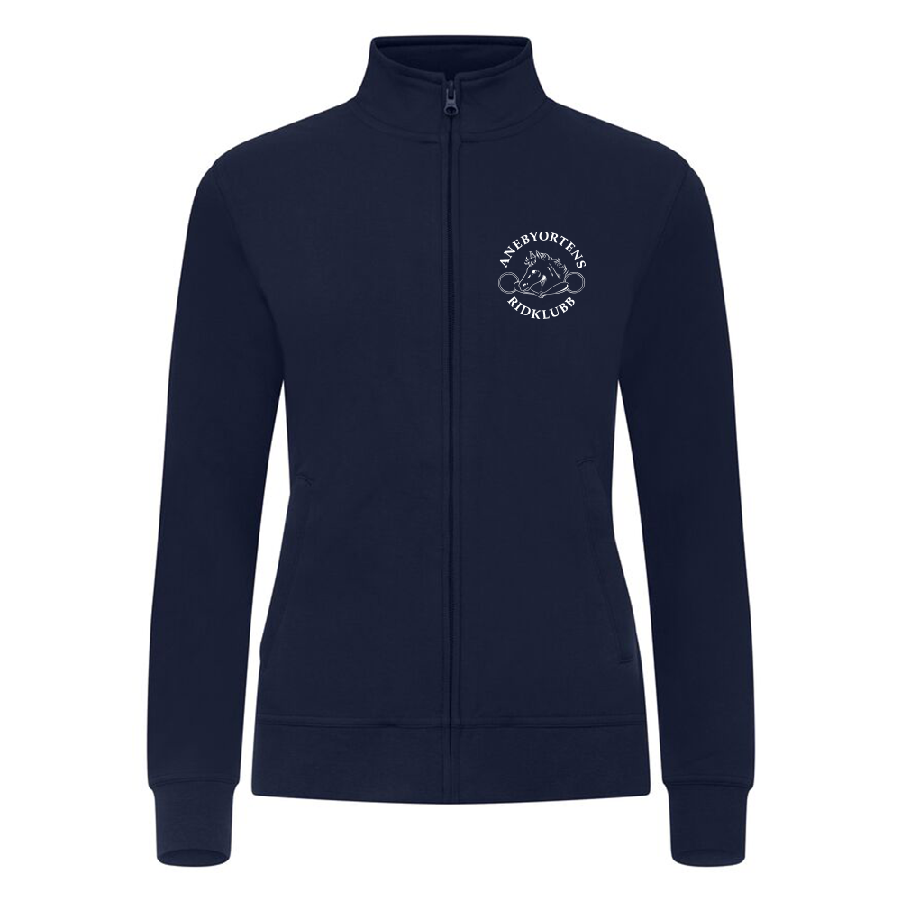 Basic Cardigan Dam Mörk Marin