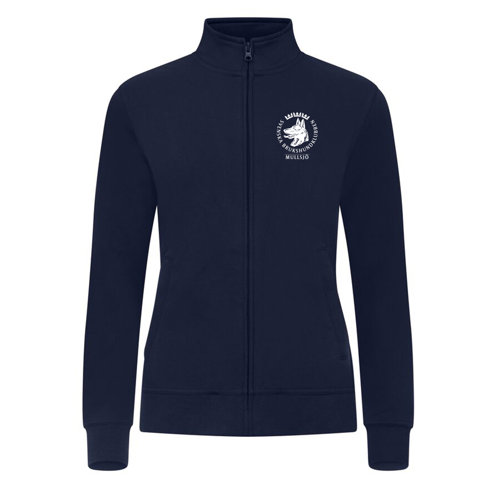 Basic Cardigan Dam Mörk Marin