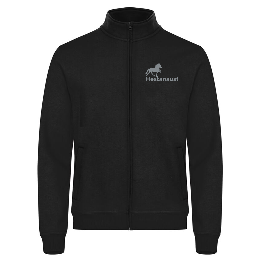 Basic Cardigan Herr Svart