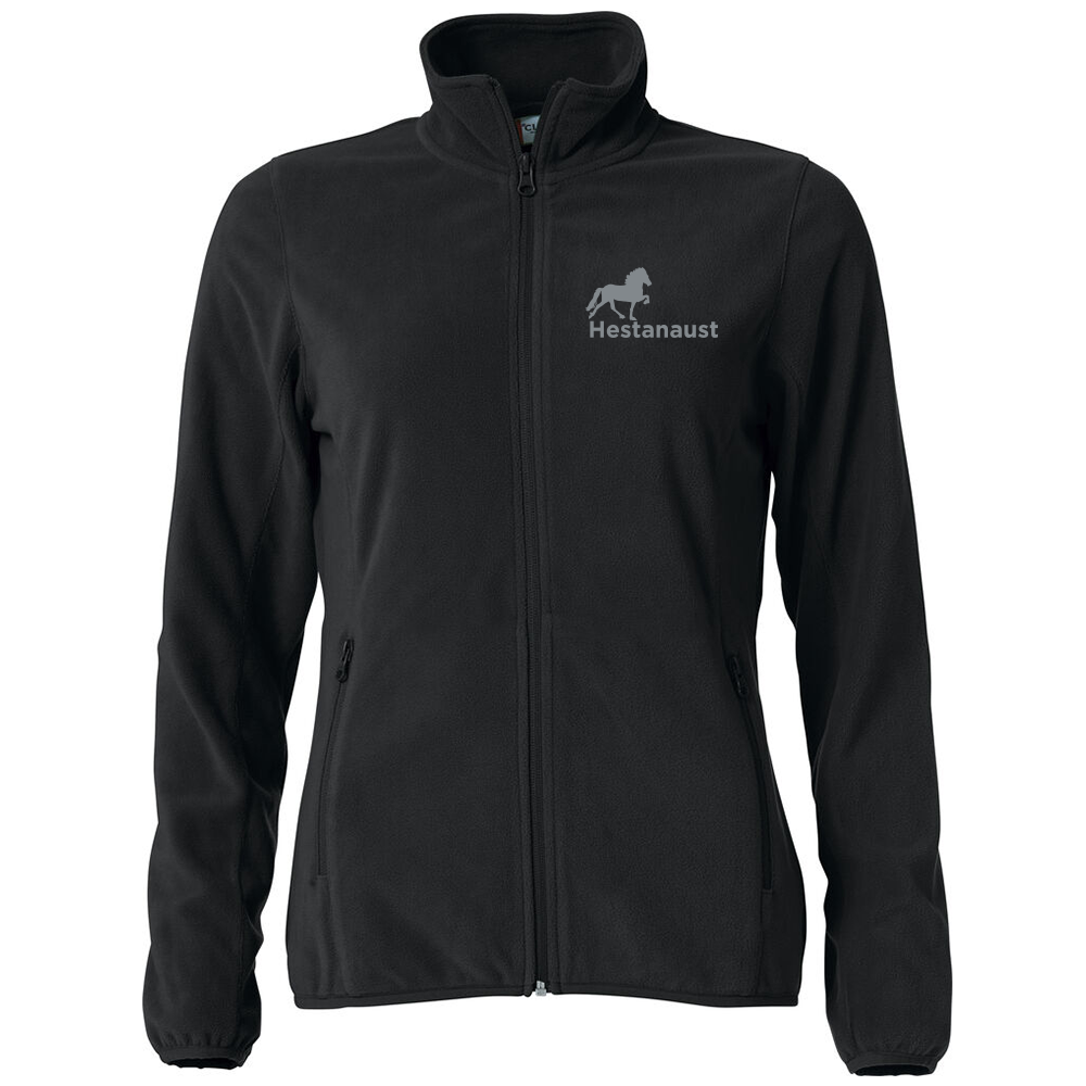 Basic Microfleecejacka Dam Svart