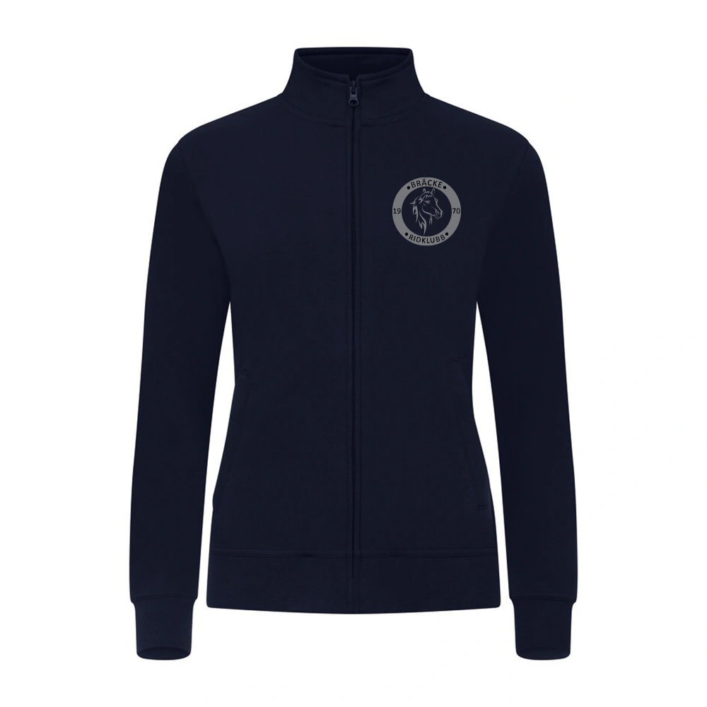 Basic Cardigan Dam Mörk Marin