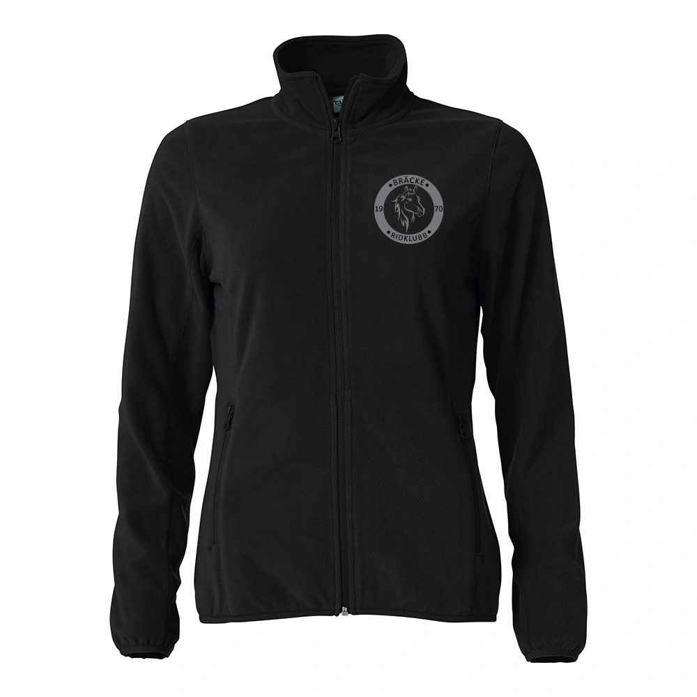 Basic Microfleecejacka Dam Svart