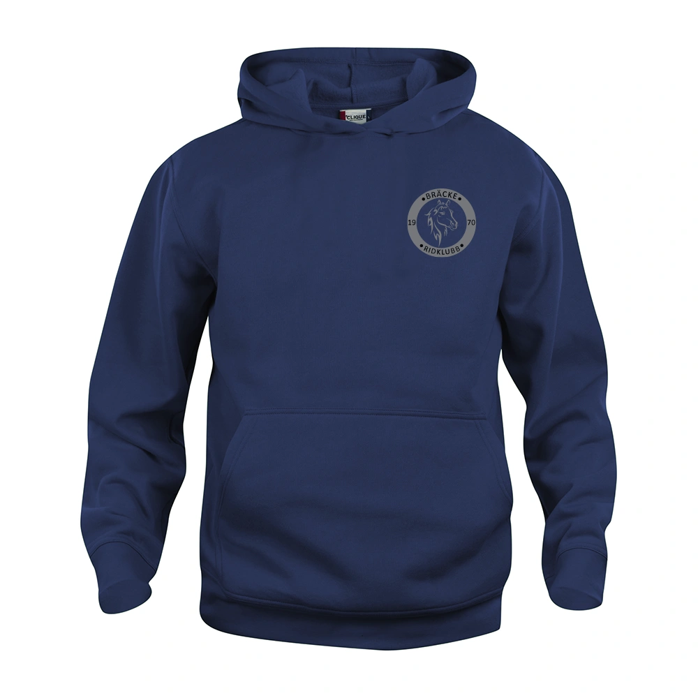 Basic Hoody JR Mörk Marin