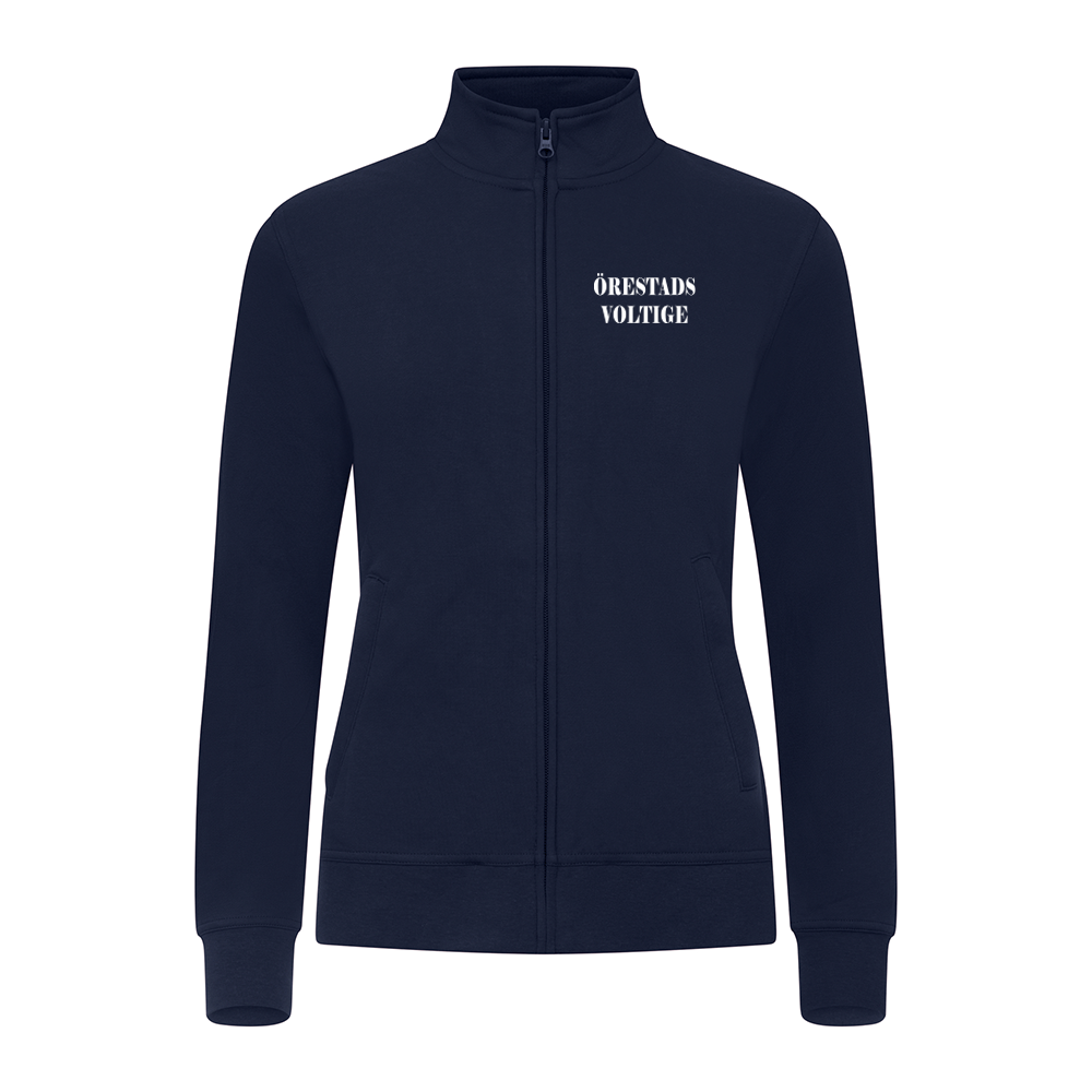 Basic Cardigan Dam Mörk Marin