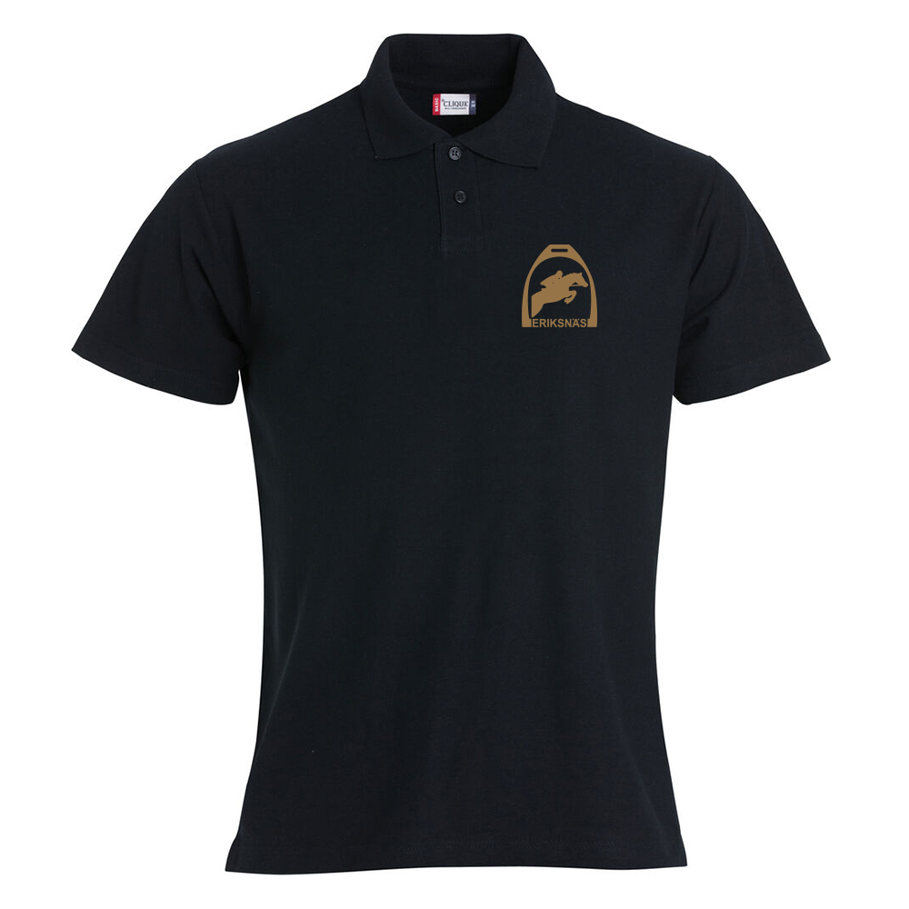 Basic Polo S/S Junior Svart