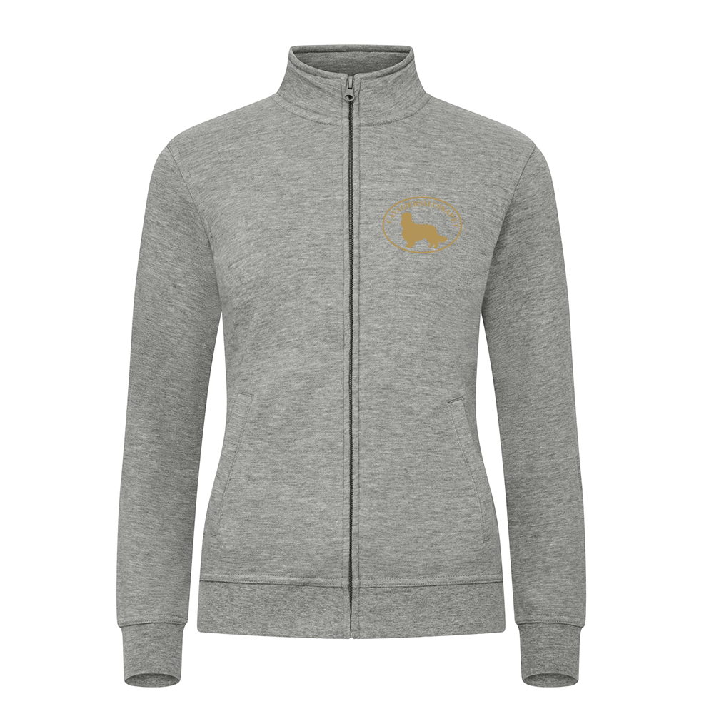 Basic Cardigan Dam Gråmelerad