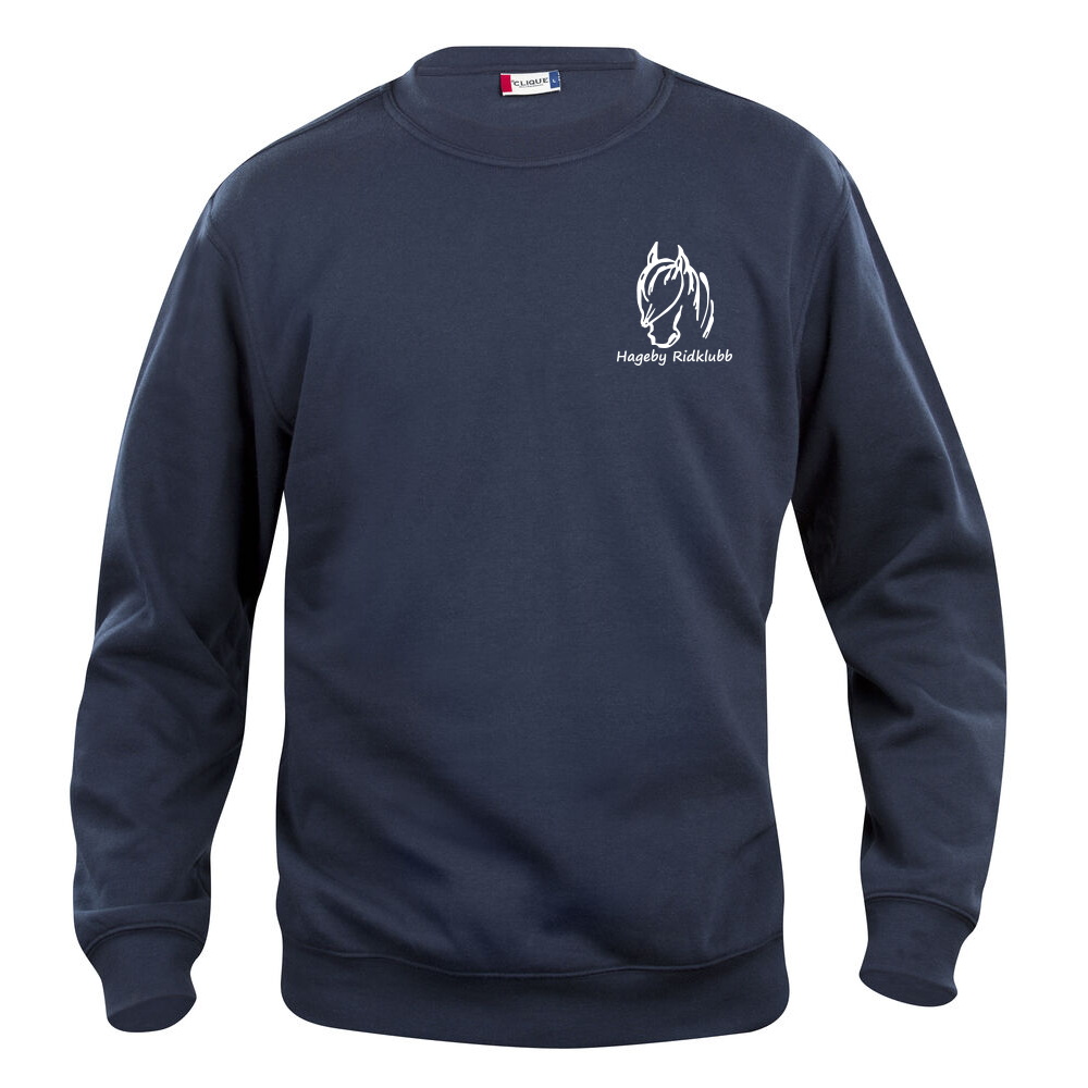 Basic Roundneck JR Svart MörkMarin