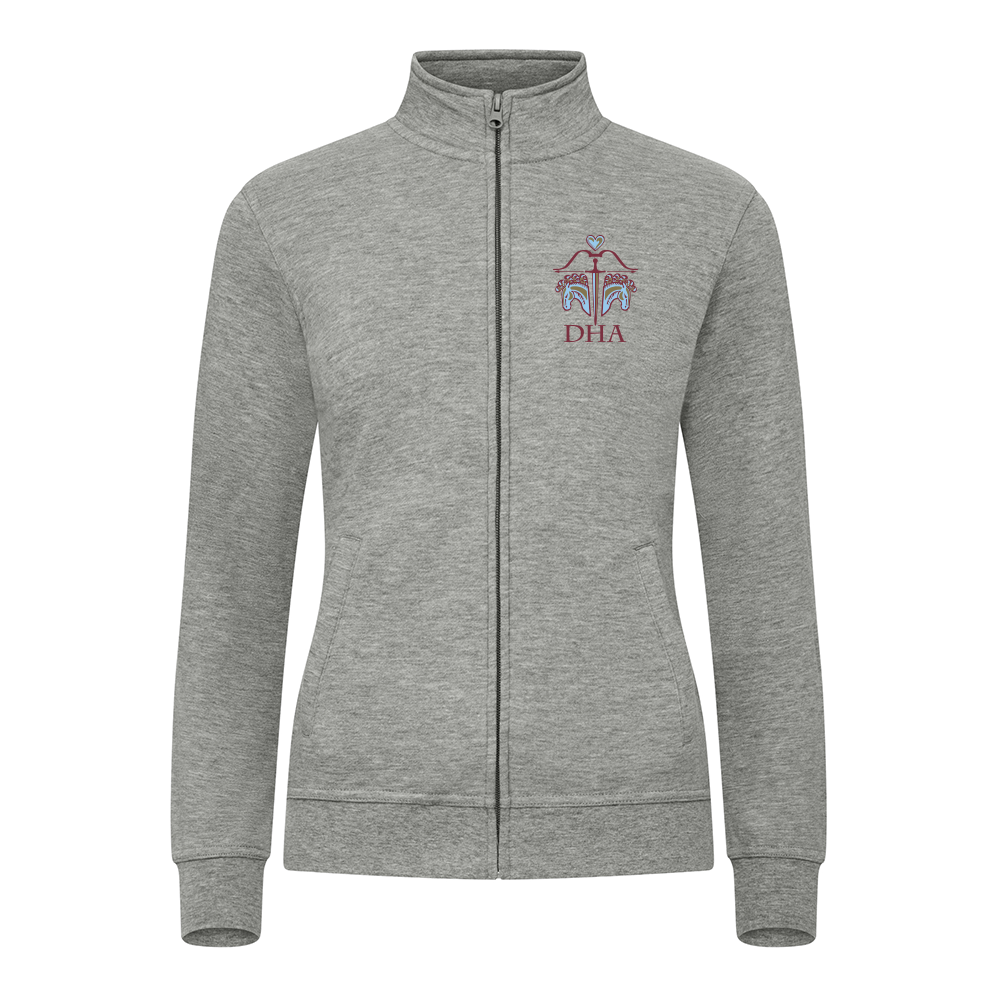 Basic Cardigan Dam Gråmelerad