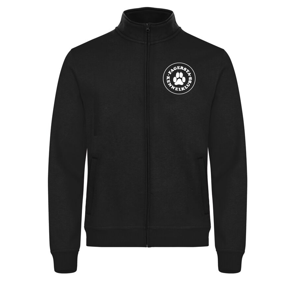 Basic Cardigan Herr Svart