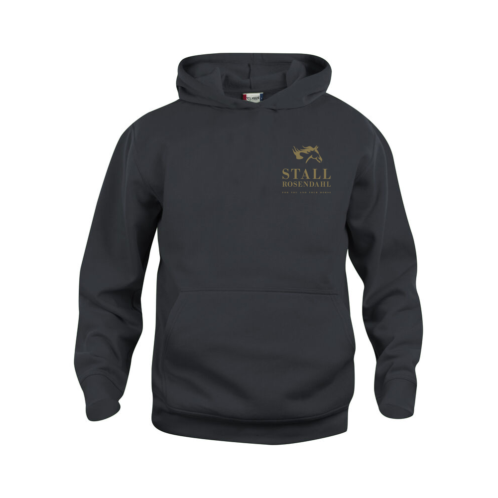 Basic Hoody JR Svart