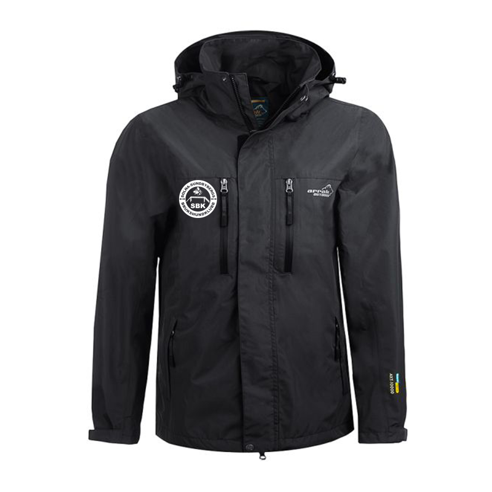 Arrak Rain jacket M Black