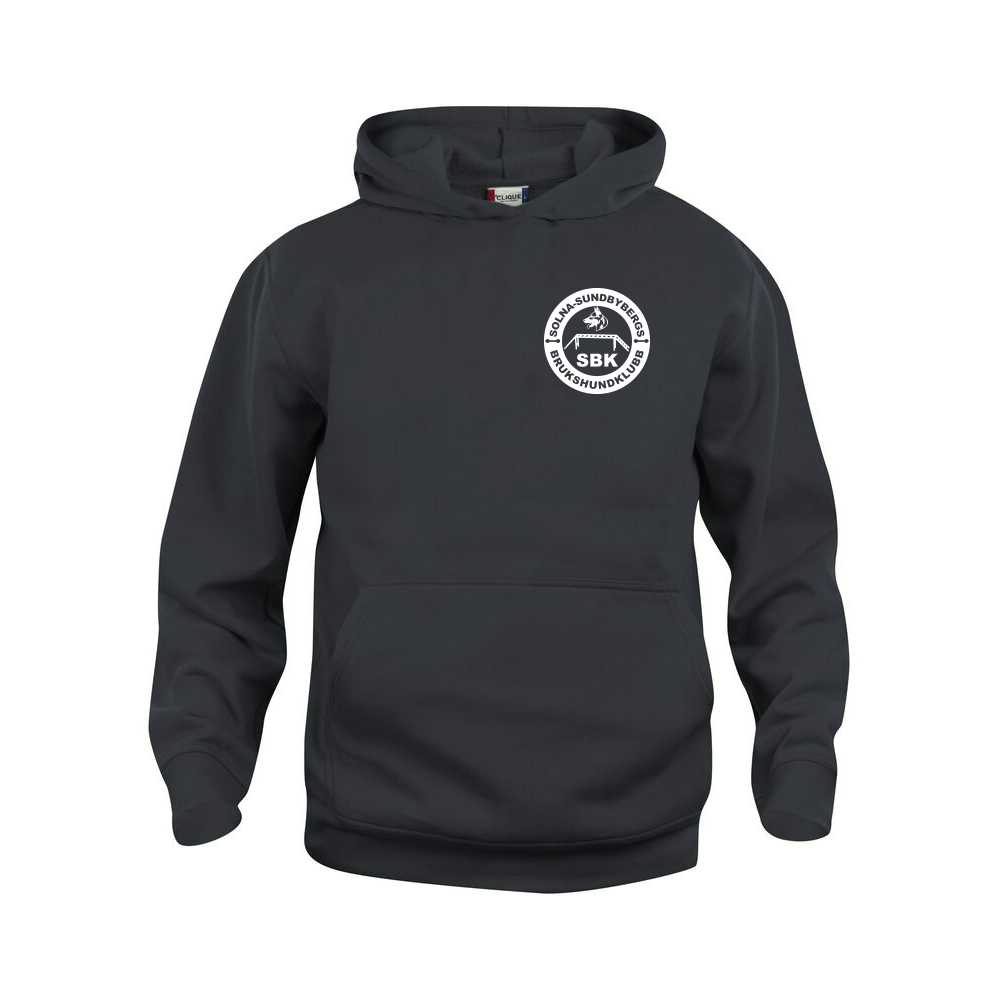 Basic Hoody JR Svart