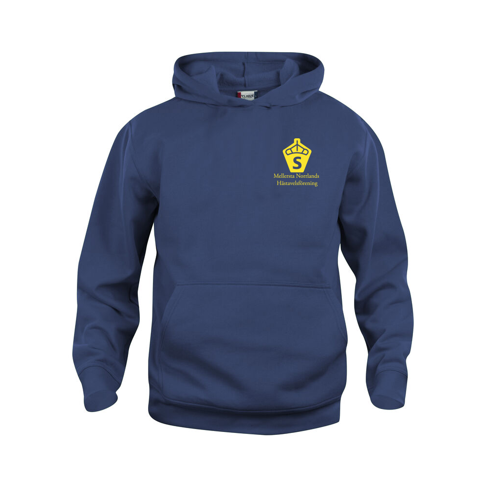 Basic Hoody JR Mörk Marin
