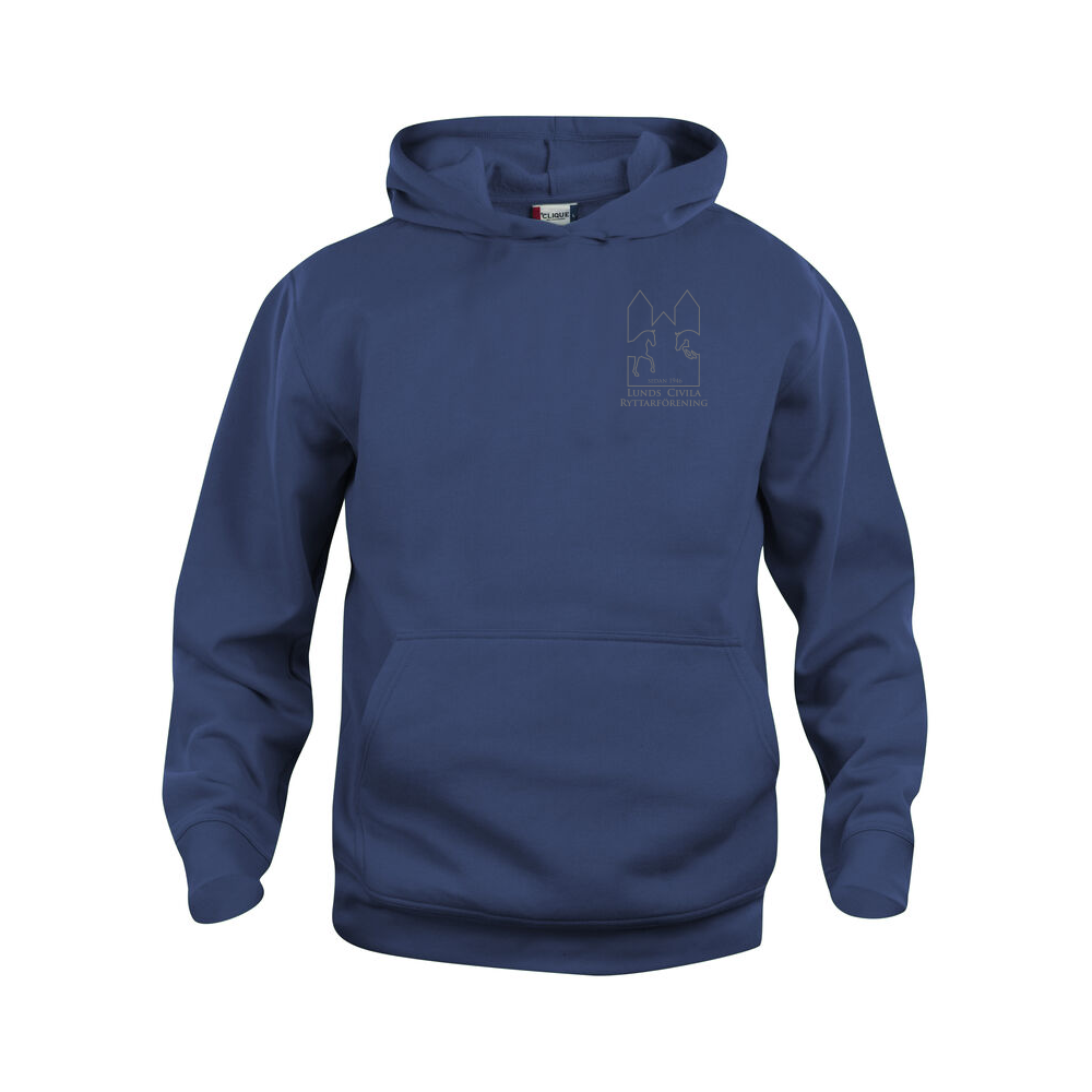 Basic Hoody JR Mörk Marin