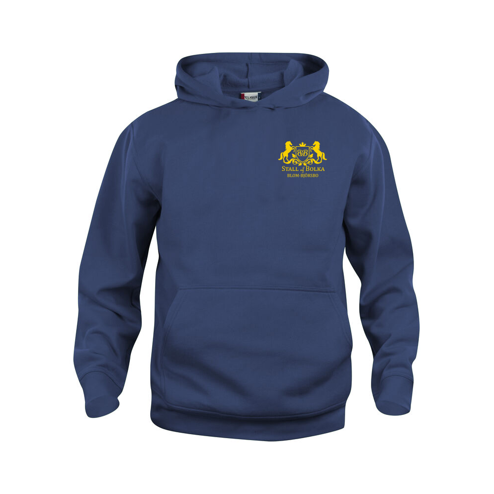 Basic Hoody JR Mörk Marin