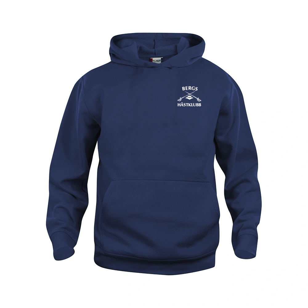Basic Hoody JR Mörk Marin