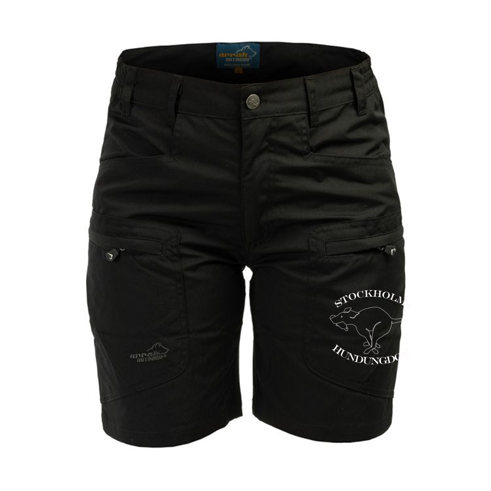 Active Stretch Shorts W Black
