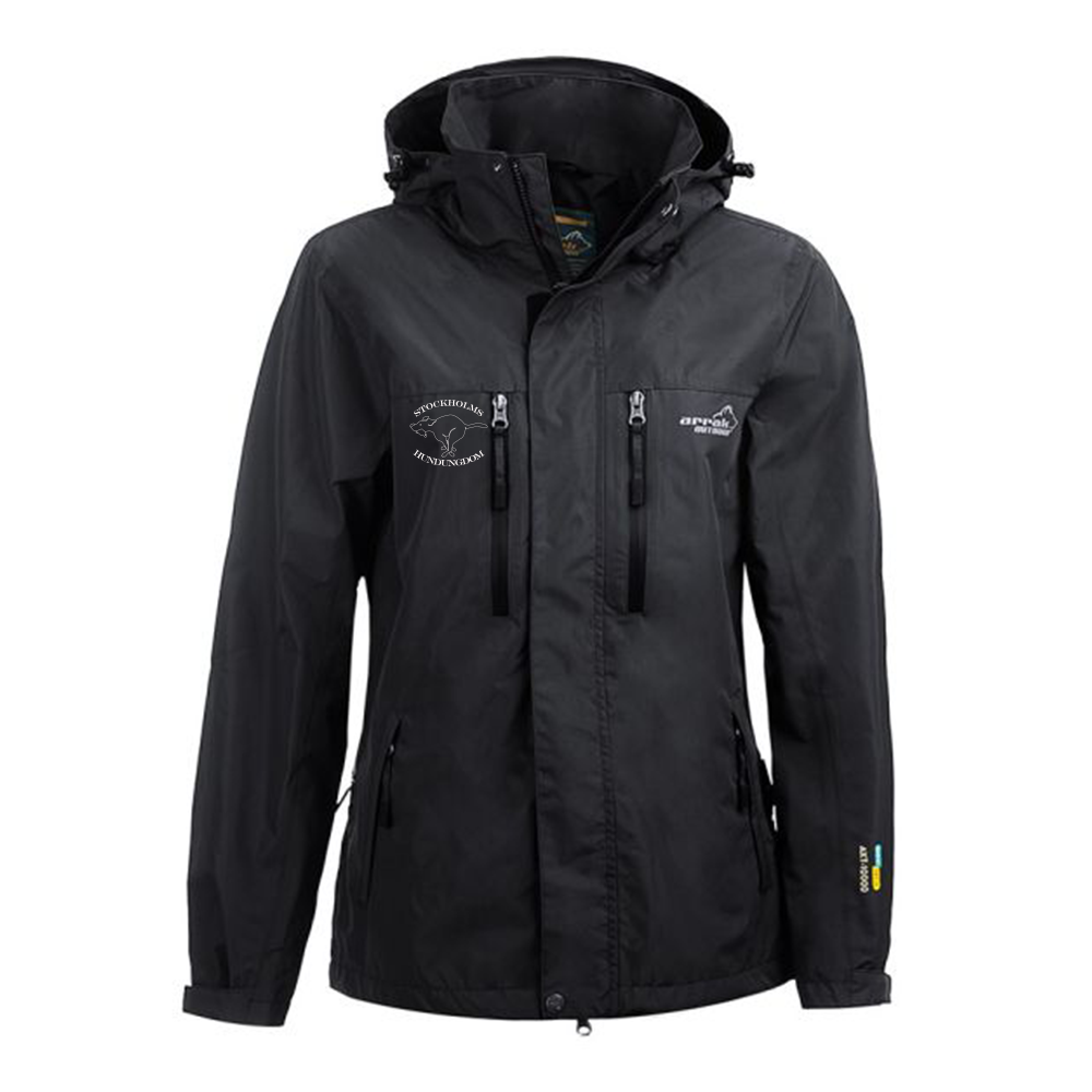 Arrak Rain jacket W Black