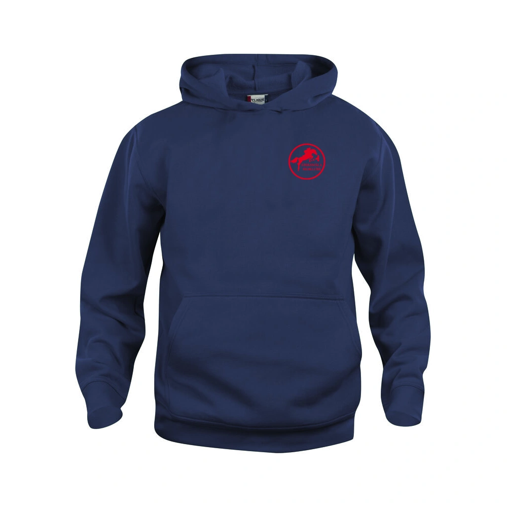 Basic Hoody JR Mörk Marin