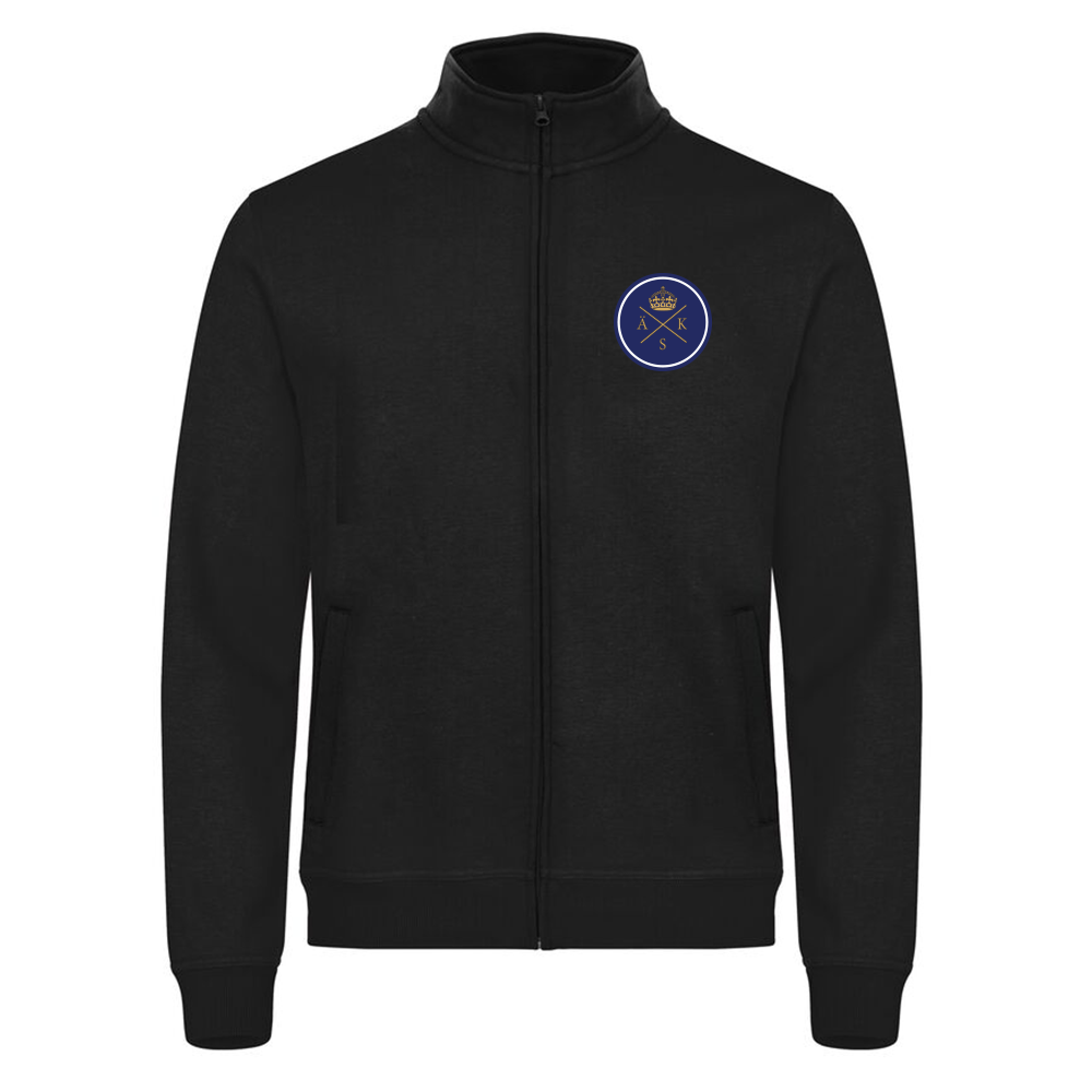 Basic Cardigan Herr Svart