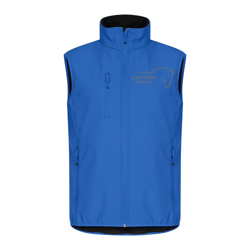Classic Softshell Vest M Royal