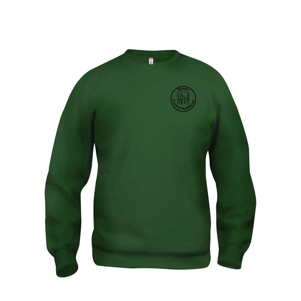 Basic Roundneck Buteljgrön