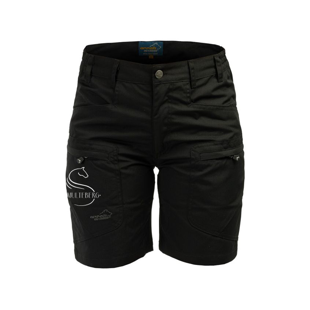 Active Stretch Shorts W Black