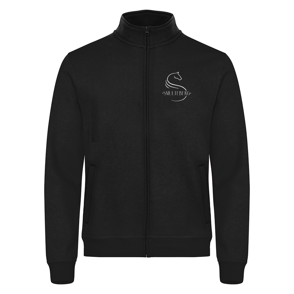 Basic Cardigan Herr Svart