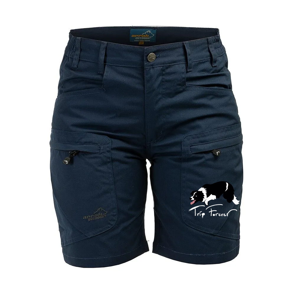 Active Stretch Shorts W Navy