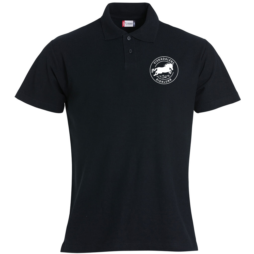 Basic Polo S/S Junior Svart