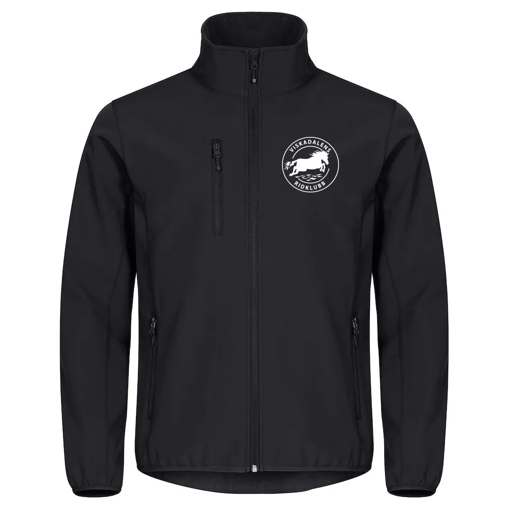 Classic Softshell Jkt M Svart