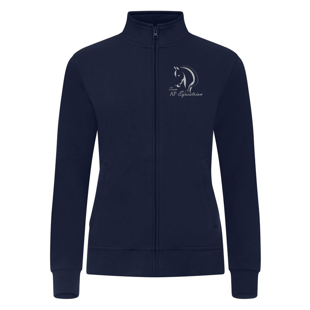 Basic Cardigan Dam Mörk Marin