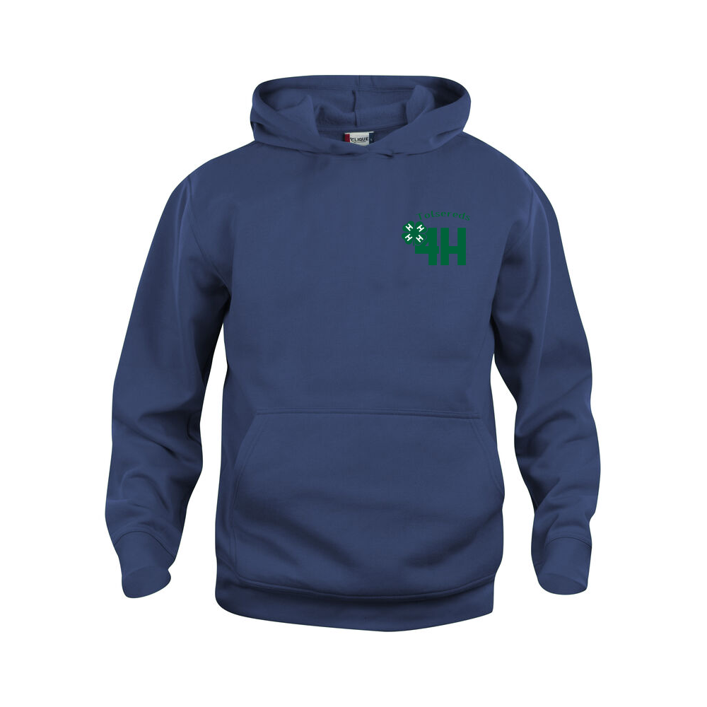 Basic Hoody JR Mörk Marin