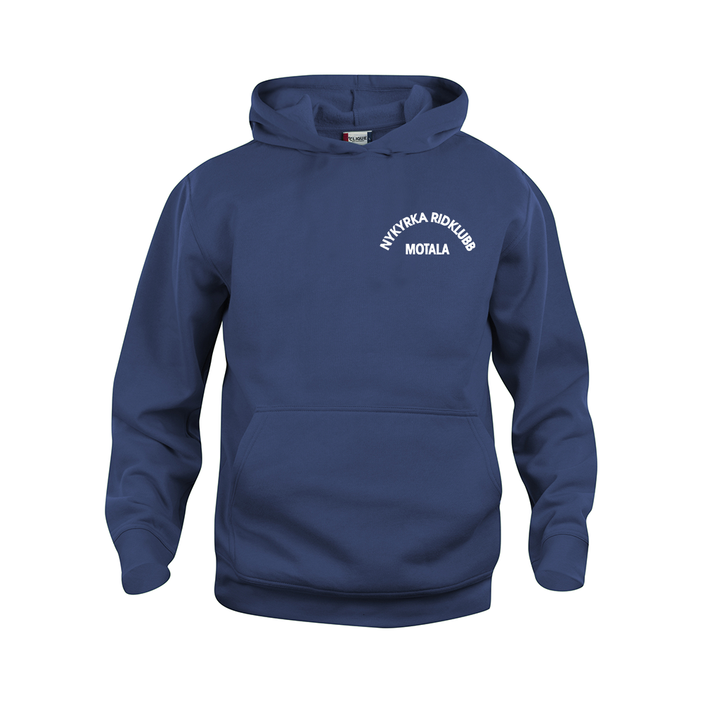 Basic Hoody JR Mörk Marin