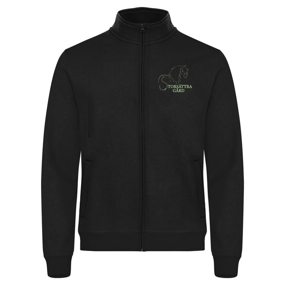 Basic Cardigan Herr Svart
