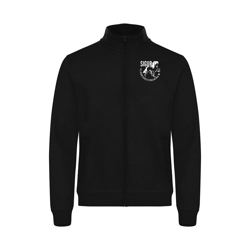 Basic Cardigan Herr Svart