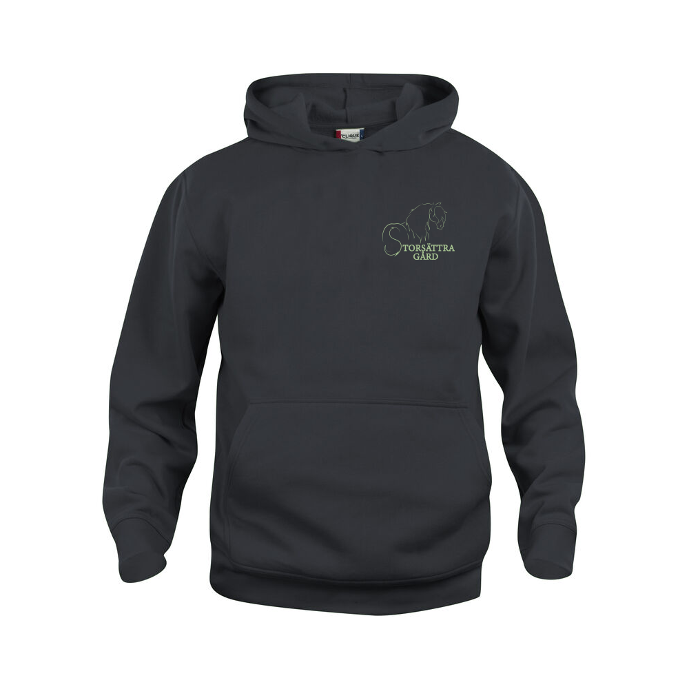 Basic Hoody JR Svart
