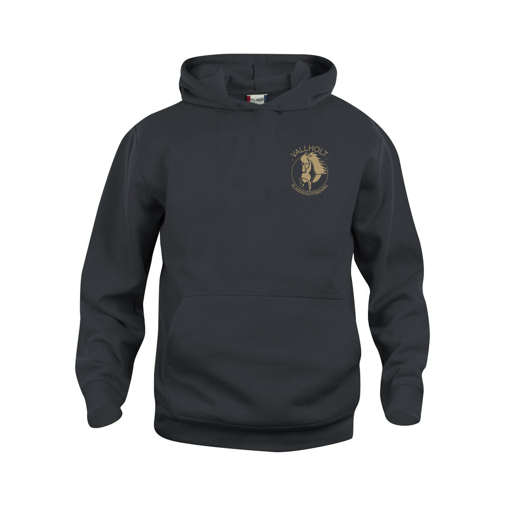 Basic Hoody JR Svart