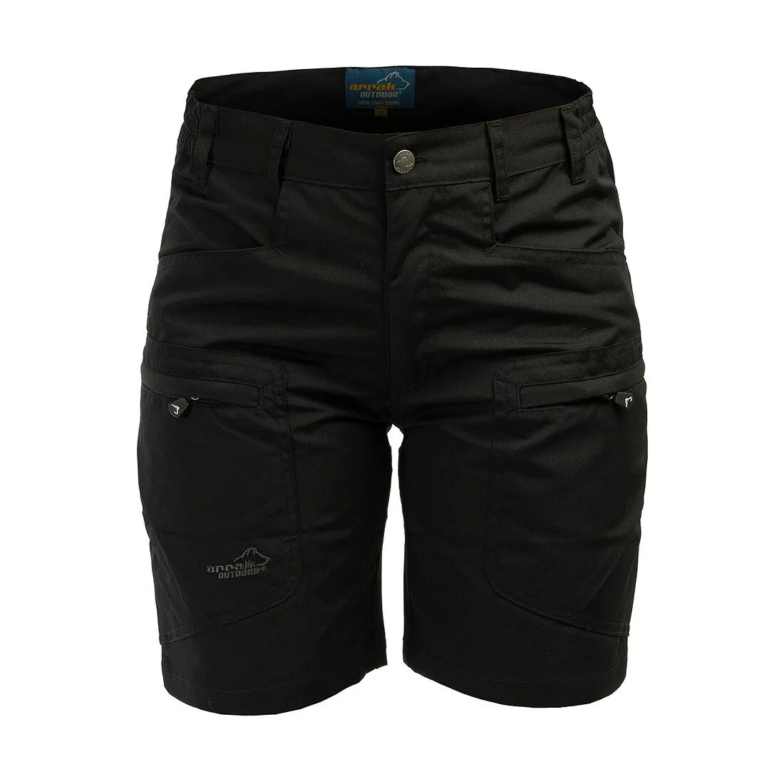 Active Stretch Shorts W Black