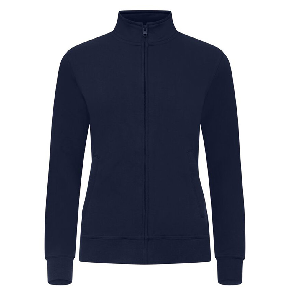 Basic Cardigan Dam Mörk Marin